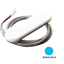 Shadow-Caster Courtesy Light w/2' Lead Wire - White ABS Cover - Bimini Blue - 4-Pack [SCM-CL-BB-4PACK]-Angler's World