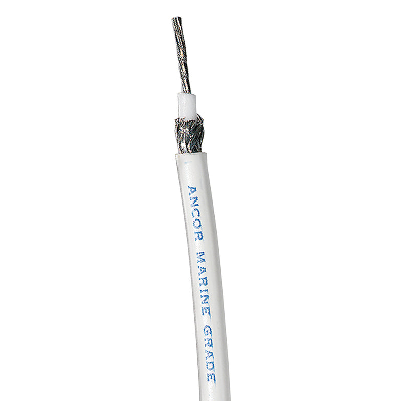 Ancor White RG 8X Tinned Coaxial Cable - 500' [151550]-Angler's World