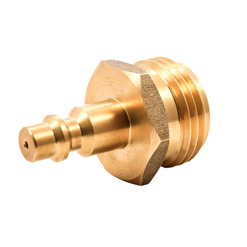Camco Blow Out Plug - Brass - Quick-Connect Style [36143]-Angler's World