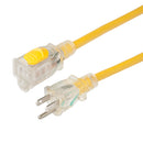 Marinco 14/3 Locking Extension Cord - 15A - 50' [150050]-Angler's World