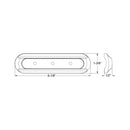 TACO 4-LED Deck Light - Flat Mount - White Housing [F38-8800W-1]-Angler's World