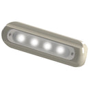 TACO 4-LED Deck Light - Flat Mount - White Housing [F38-8800W-1]-Angler's World
