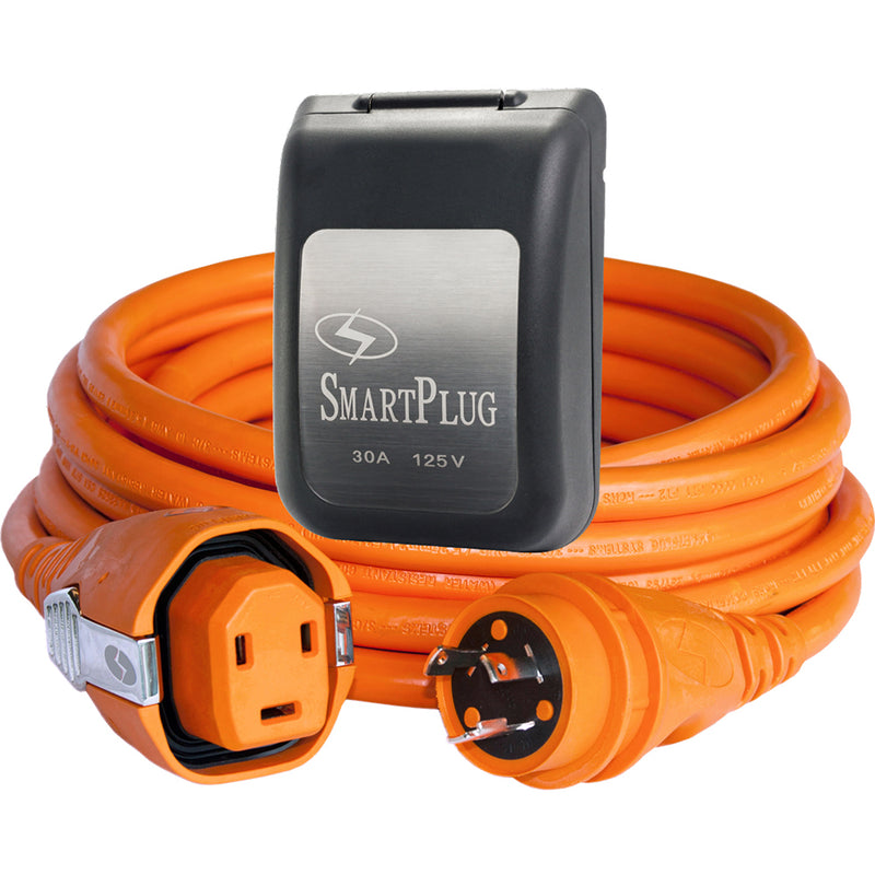 SmartPlug 30 AMP SmartPlug/Twist Type Cordset w/Black Inlet Cover- 50 [C30503BM30PB]-Angler's World
