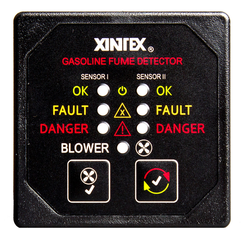 Fireboy-Xintex Gasoline Fume Detector w/Dual Channel Blower Control - 12/24V [G-2BB-R]-Angler's World
