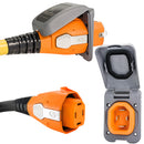 SmartPlug 50 AMP Inlet Female Cord Connector Combo - Grey [B50ASSYPG]-Angler's World