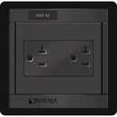 Blue Sea 1479 360 Panel - 120V AC DUal Outlet [1479]-Angler's World