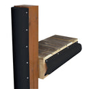 Dock Edge Piling Bumper - One End Capped - 6' - Black [1020-B-F]-Angler's World