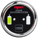 Fireboy-Xintex Deluxe Helm Display w/Gauge Body, LED Color Graphics f/Engine Shutdown System - Chrome Bezel Display [DU-RCH-20-R]-Angler's World