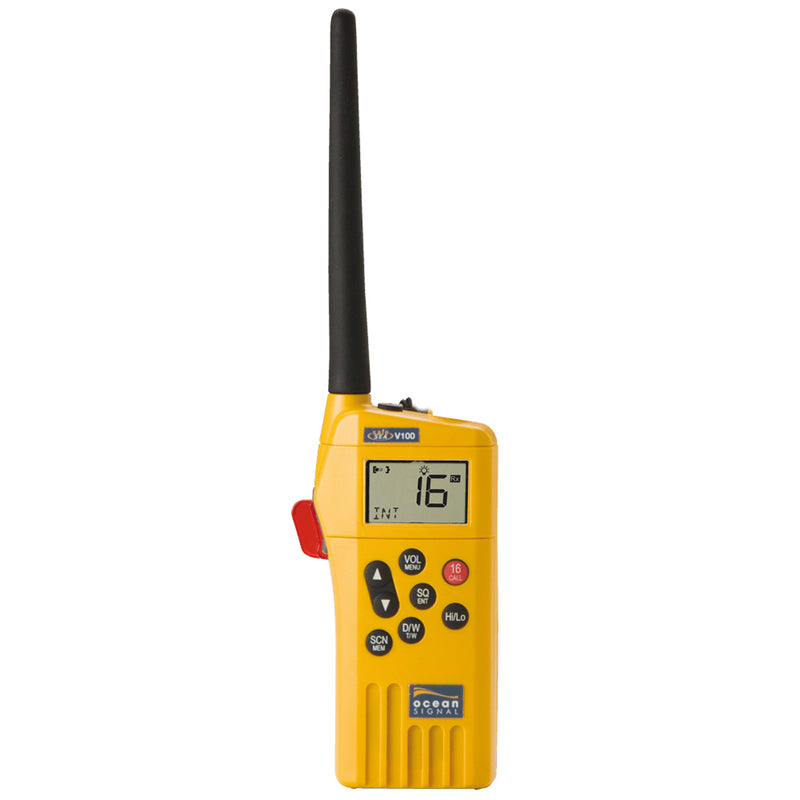 Ocean Signal SafeSea V100 GMDSS VHF Radio - 21 Channels [720S-00585]-Angler's World
