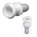 Perko 1-1/8" Thru-Hull Fitting f/Hose Narrow Flange - Plastic [0301DP6A]-Angler's World