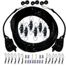 Rupp Triple Rigging Kit W/Lok-Ups & Nok-Outs - 520' Black Mono Cord [CA-0160-MO]-Angler's World