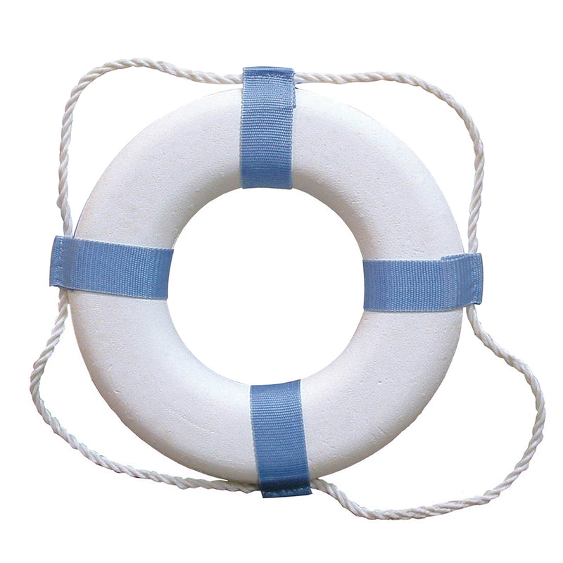 Taylor Made Decorative Ring Buoy - 25" - White/Blue - Not USCG Approved [373]-Angler's World