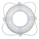 Taylor Made Foam Ring Buoy - 20" - White w/White Grab Line [360]-Angler's World