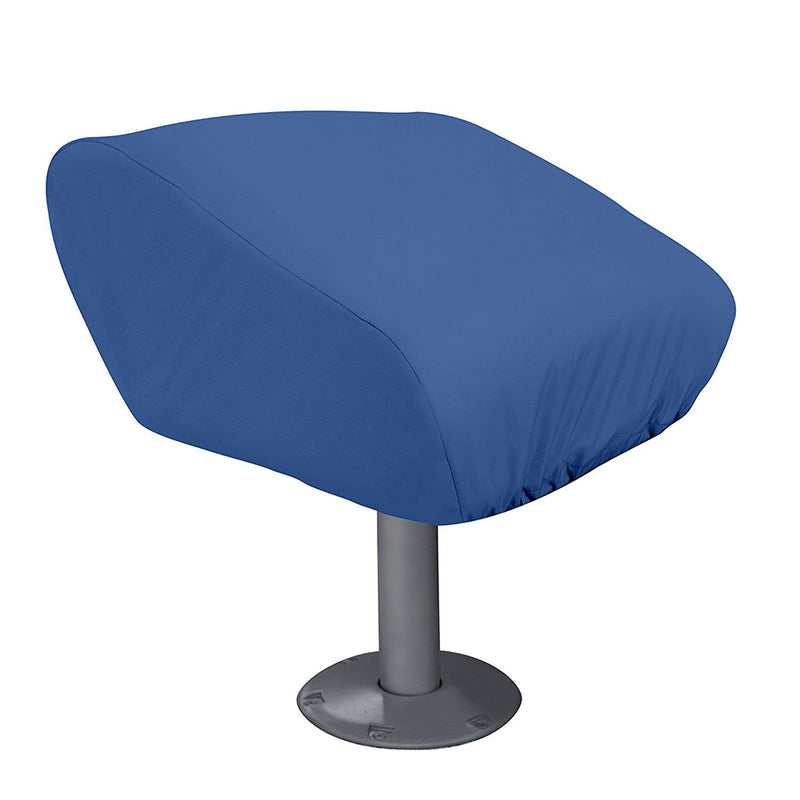 Taylor Made Folding Pedestal Boat Seat Cover - Rip/Stop Polyester Navy [80220]-Angler's World