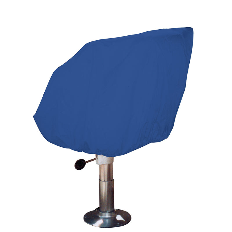 Taylor Made Helm/Bucket/Fixed Back Boat Seat Cover - Rip/Stop Polyester Navy [80230]-Angler's World
