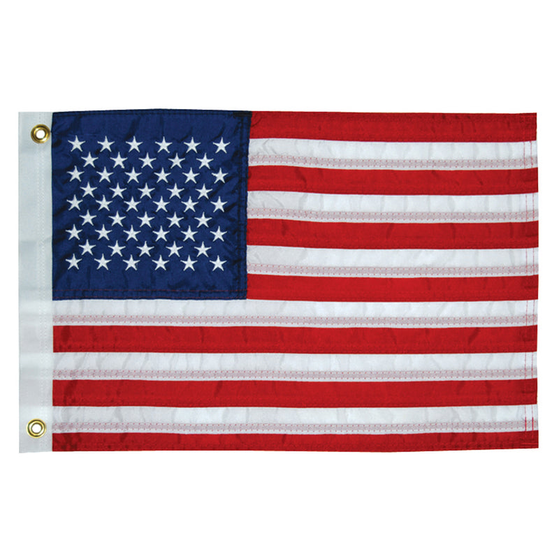 Taylor Made 12" x 18" Deluxe Sewn 50 Star Flag [8418]-Angler's World