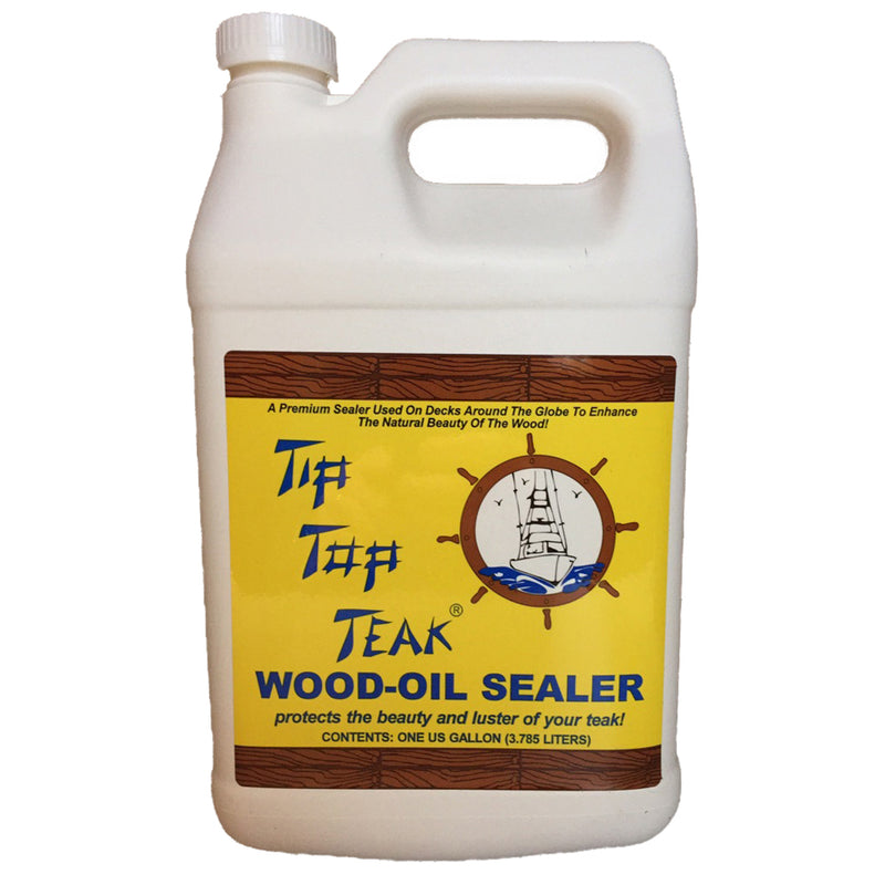 Tip Top Teak Wood Oil Sealer - Gallon [TS 1002]-Angler's World
