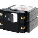 Blue Sea 7577 A-Series Raised Rocker Circuit Breaker - Double Pole - 50A [7577]-Angler's World