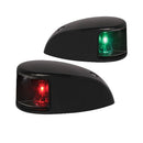 Hella Marine NaviLED Deck Mount Port & Starboard Pair - 2nm - Clear Lens/Black Housing [980620901]-Angler's World