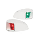 Hella Marine NaviLED Deck Mount Port & Starboard Pair - 2nm - Clear Lens/White Housing [980620911]-Angler's World