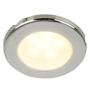 Hella Marine EuroLED 75 3" Round Screw Mount Down Light - Warm White LED - Stainless Steel Rim - 24V [958109121]-Angler's World