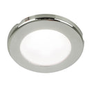 Hella Marine EuroLED 75 3" Round Screw Mount Down Light - White LED - Stainless Steel Rim - 12V [958110021]-Angler's World
