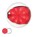 Hella Marine EuroLED 130 Surface Mount Touch Lamp - Red/White LED - White Housing [959950121]-Angler's World