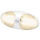 Hella Marine DuraLED 12 Interior/Exterior Lamp - Warm White LED - White Housing [959700701]-Angler's World