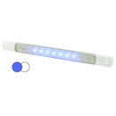 Hella Marine Surface Strip Light w/Switch - White/Blue LEDs - 12V [958121011]-Angler's World