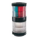 Hella Marine Tri-Color Navigation Light/Anchor Navigation Lamp- Incandescent - 2nm - Black Housing - 12V [002984601]-Angler's World