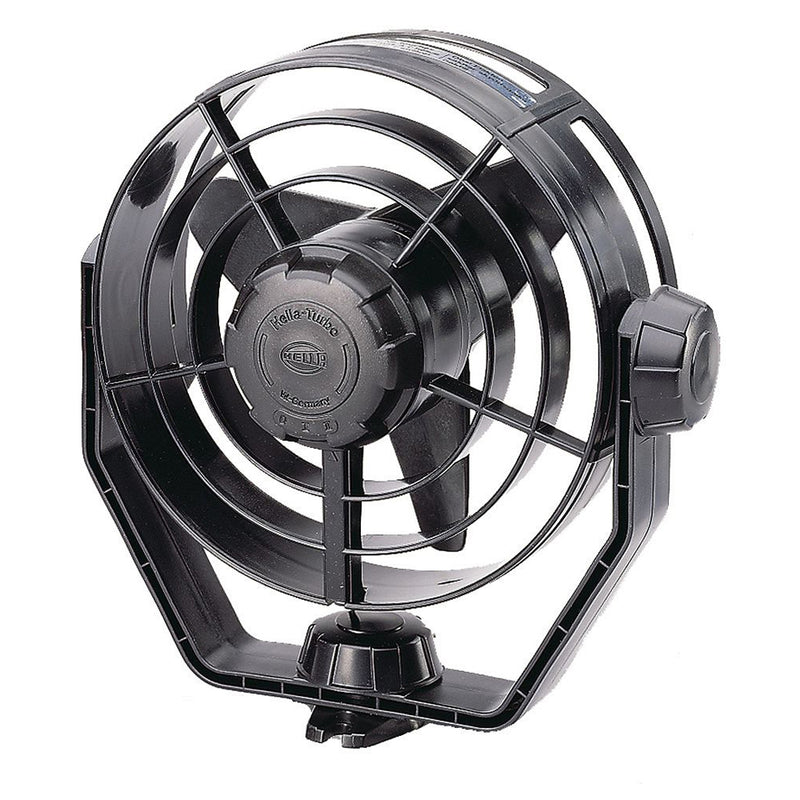 Hella Marine 2-Speed Turbo Fan - 12V - Black [003361002]-Angler's World