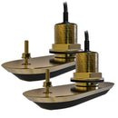 Raymarine RV-212 RealVision 3D Bronze Thru-Hull Transducer Pair Pack - 12 - 8M Cable Y-Cable [T70318]-Angler's World