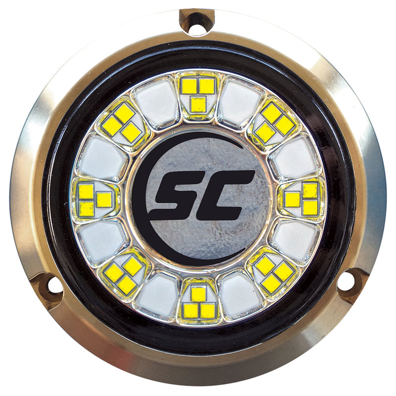 Shadow-Caster SCR-24 Bronze Underwater Light - 24 LEDs - Great White [SCR-24-GW-BZ-10]-Angler's World