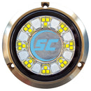 Shadow-Caster SCR-24 Bronze Underwater Light - 24 LEDs - Bimini Blue [SCR-24-BB-BZ-10]-Angler's World