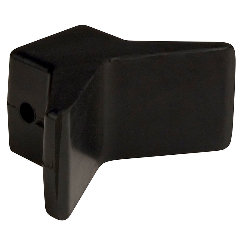 C.E. Smith Bow Y-Stop - 3" x 3" - Black Natural Rubber [29551]-Angler's World
