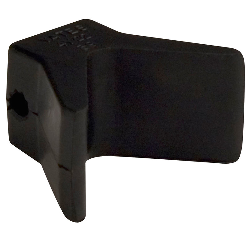 C.E. Smith Bow Y-Stop - 2" x 2" - Black Natural Rubber [29552]-Angler's World