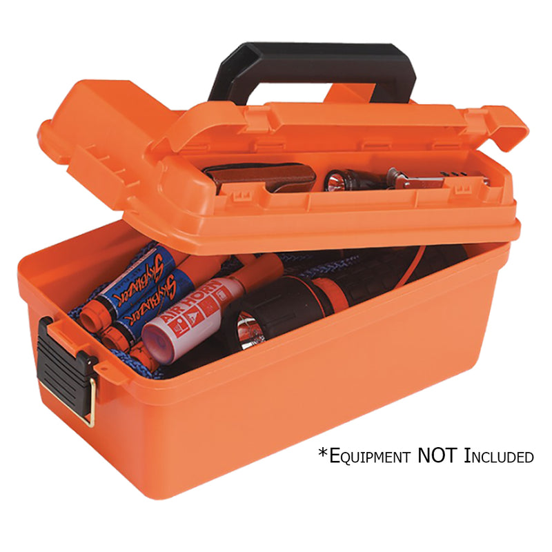Plano Small Shallow Emergency Dry Storage Supply Box - Orange [141250]-Angler's World