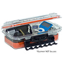 Plano Waterproof Polycarbonate Storage Box - 3500 Size - Orange/Clear [145000]-Angler's World