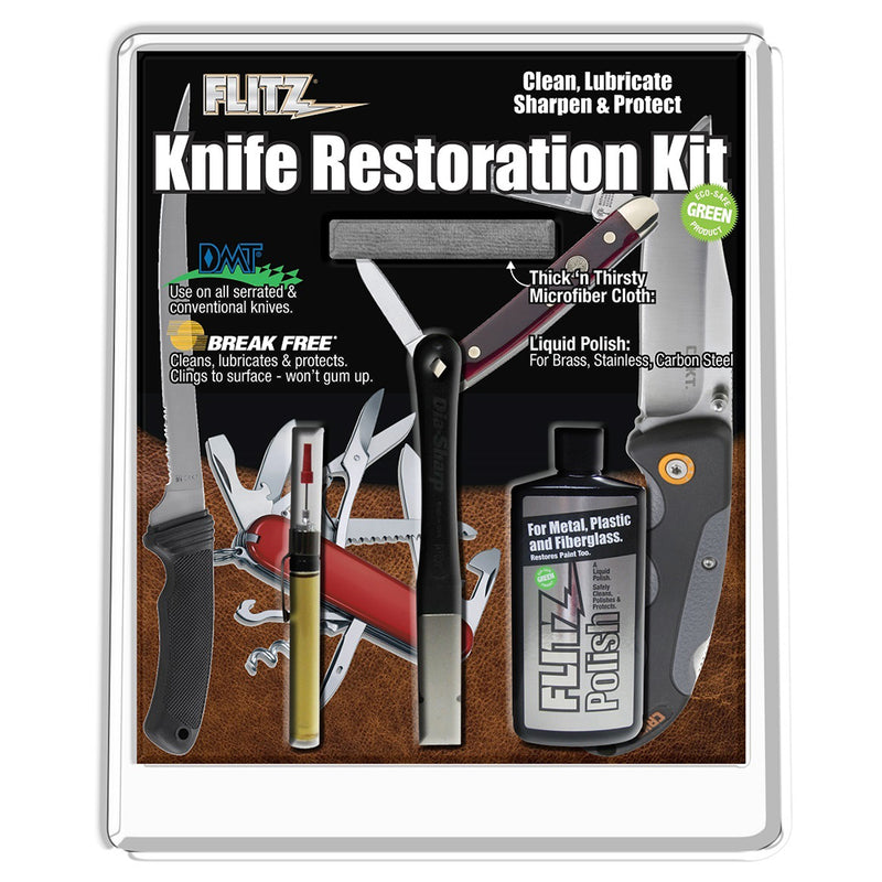 Flitz Knife Restoration Kit [KR 41511]-Angler's World