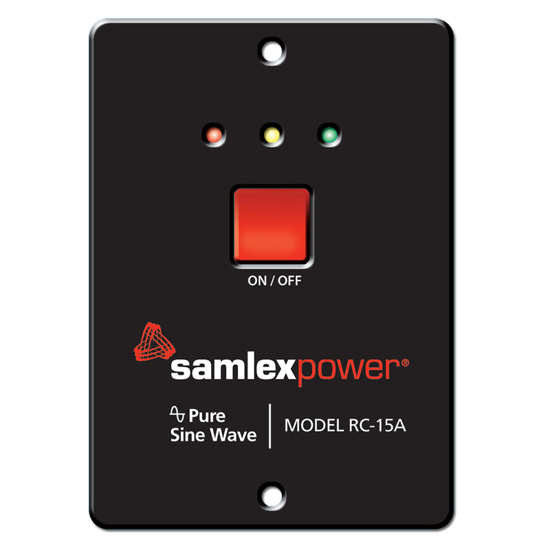 Samlex Remote Control f/PST-600 PST-1000 Inverters [RC-15A]-Angler's World