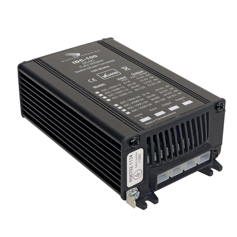 Samlex 100W Fully Isolated DC-DC Converter - 4A - 9-18V Input - 24V Output [IDC-100A-24]-Angler's World