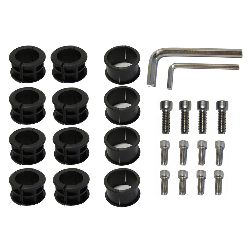 SurfStow SUPRAX Parts Kit - 12-Bolts, 3 Sizes of Inserts, 2-Allen Wrenches [59001]-Angler's World