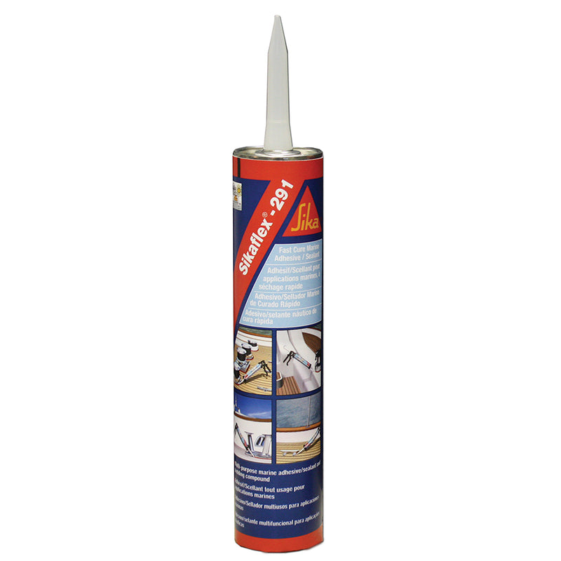 Sika Sikaflex 291 Fast Cure Adhesive Sealant 10.3oz(300ml) Cartridge - Black [90923]-Angler's World