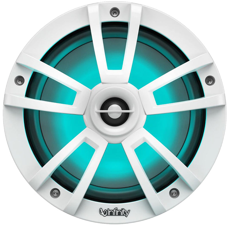 Infinity 6.5" Marine RGB Reference Series Speakers - White [INF622MLW]-Angler's World