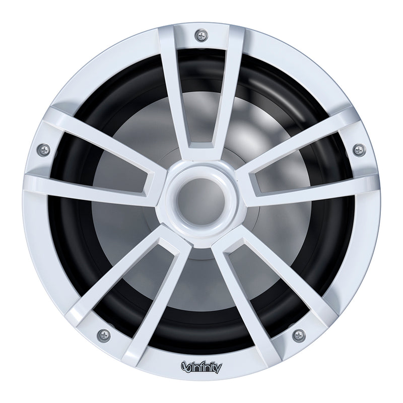 Infinity 10" Marine RGB Reference Series Subwoofer - White [INF1022MLW]-Angler's World