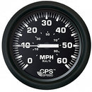 Faria Euro Black 4" Speedometer 60MPH (GPS) [32816]-Angler's World