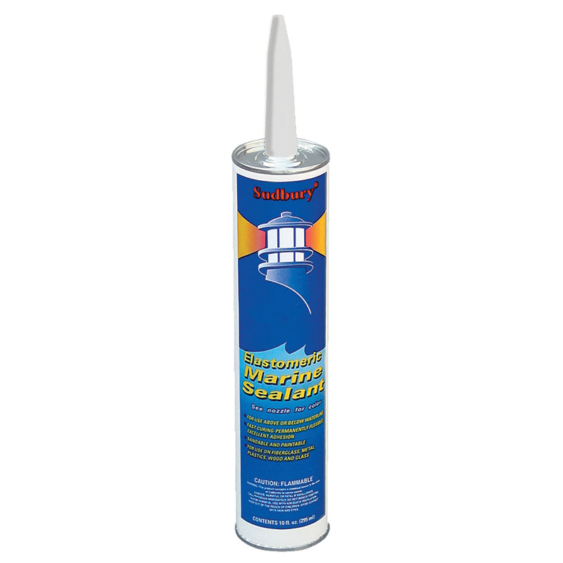 Sudbury Elastomeric Marine Sealant - 10oz Cartridge - Clear [301]-Angler's World