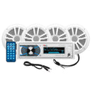 Boss Audio MCK632WB.64 Marine Stereo 2 Pairs of 6.5" Speaker Kit - White [MCK632WB.64]-Angler's World