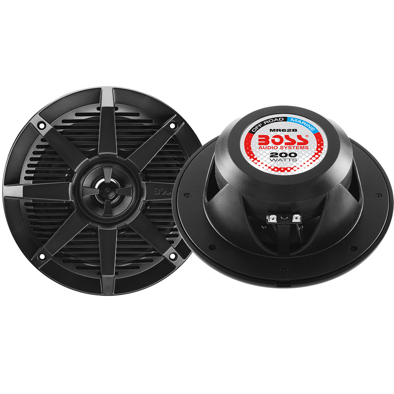 Boss Audio 6.5" MR62B Speaker - Black - 200W [MR62B]-Angler's World