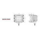 RIGID Industries D-SS PRO Flood LED Surface Mount - Pair - White [862113]-Angler's World